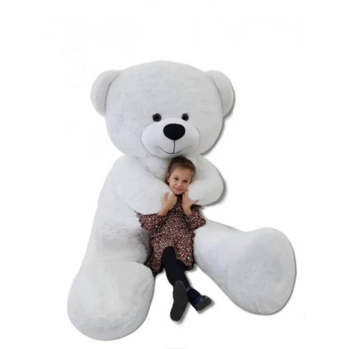LARGE PLUSH BEAR 220cm GIANT PLUSH BEAR MASCOT – WHITE
